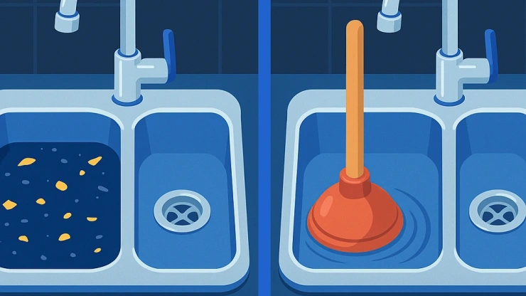 Πώς να ξεβουλώσω τον νεροχύτη κουζίνας – Οδηγός