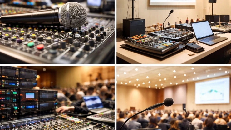 Ενοικίαση ηχητικού εξοπλισμού για συνέδρια